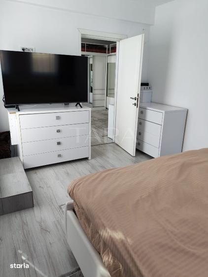 Apartament 2 camere, Chinteni – finisat, terasă 22 mp, parcare inclusă