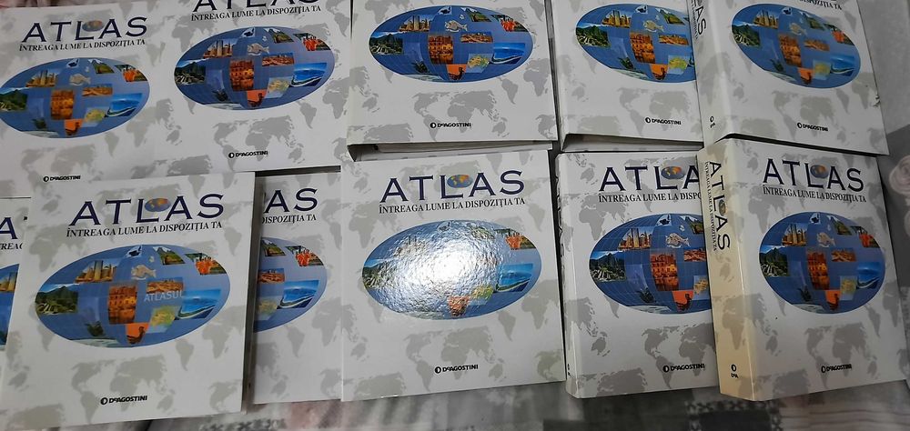 Colecția ATLAS, întreaga lume la dispoziția ta, 11 volume, 380 lei