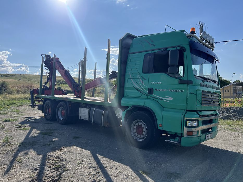 Camion forestier MAN TGA 480