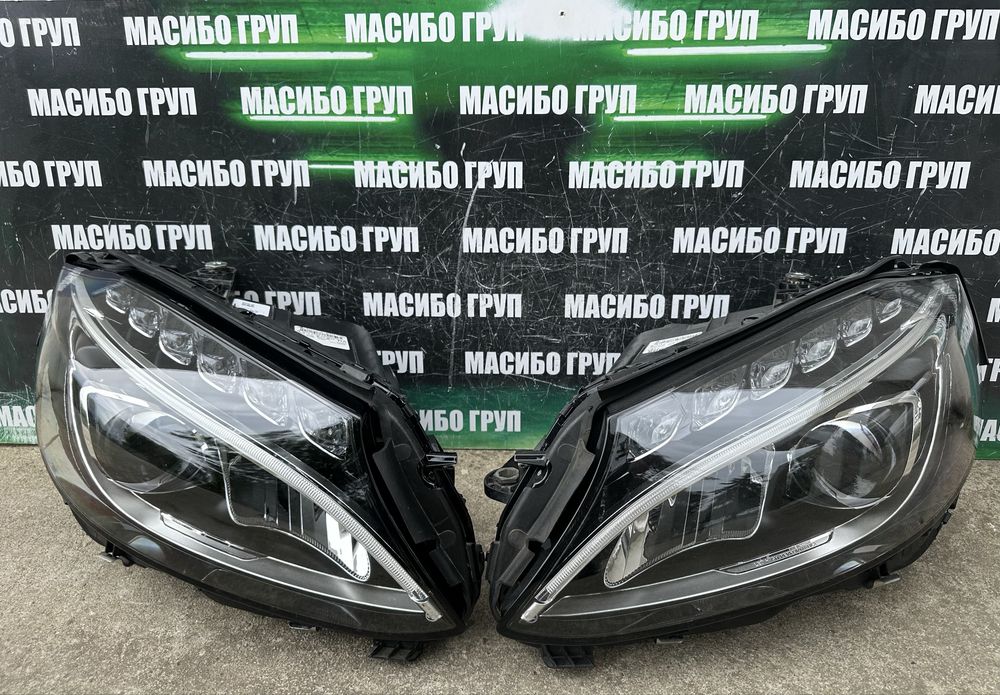 Фарове far LED фар за Мерцедес Ц205 Mercedes C-класа W205