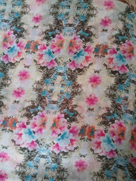 Продается ткань шифон синтетический корейский