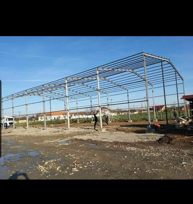 hala din profile metalice de 15x60x4