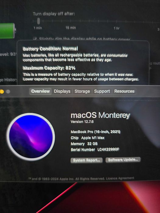 Macbook M1 Max 32gb