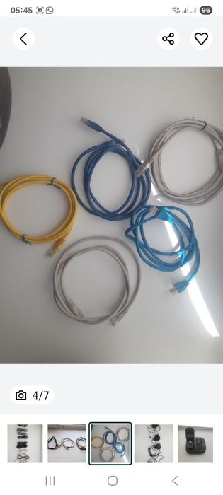 Продам шнуры от блока питания компьютера, зарядные устройства, колокол