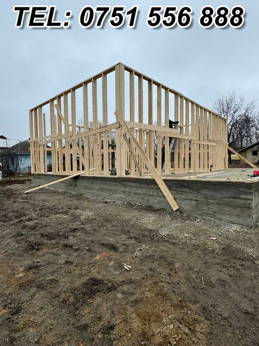 Construim Case si Cabane A-Frame din structura de lemn