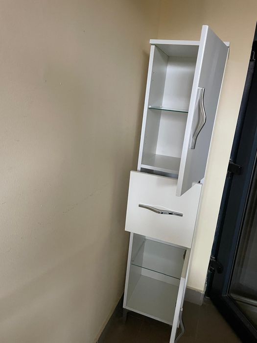 Dulapior alb H140/L31