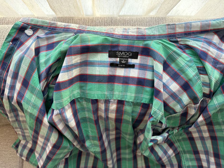 Риза с дълъг ръкав Smog L slim fit