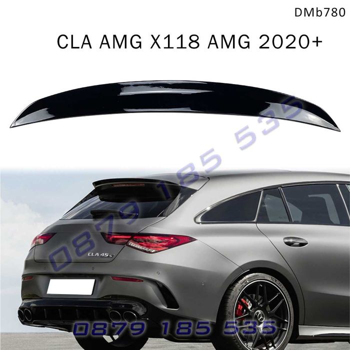 Тунинг заден лип спойлер багажник Mercedes CLA X118 комби мерцедес цла