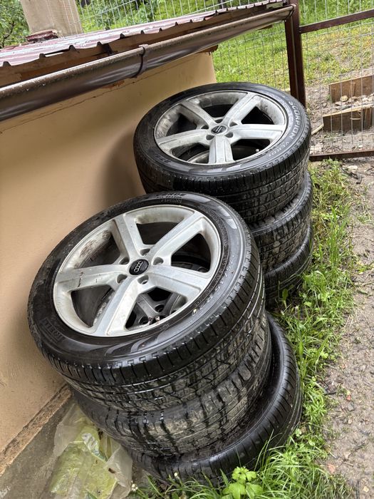 Vand 2 seturi jante 5x130 si o roata de rezerva