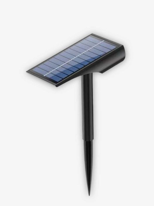 Фонарь-прожектор RGB на солнечной батарее, пульт ДУ, 7 цветов