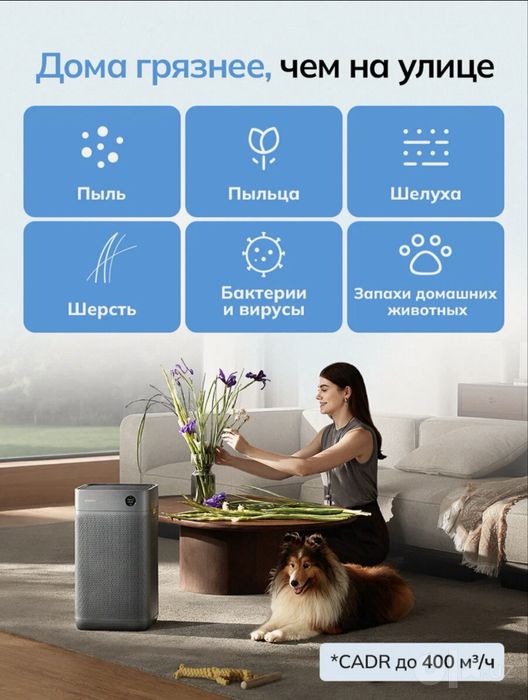 Очиститель воздуха Smartmi air purifier 3(глобальная версия)