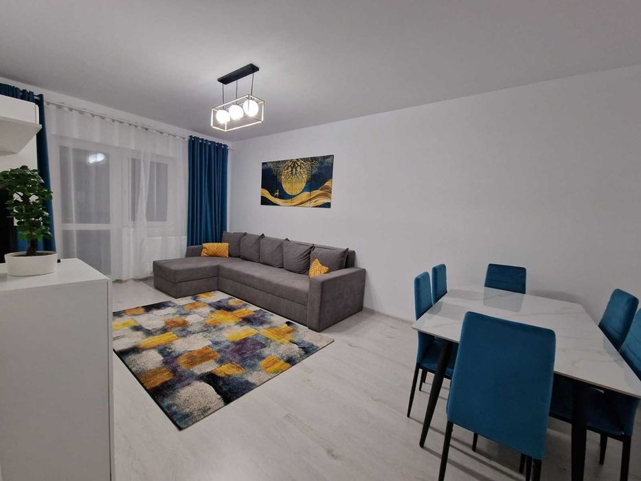 Vând urgent apartament 2 camere, Grand Crystal Residence, 62,6 mp, etaj 9, parcare inclusă