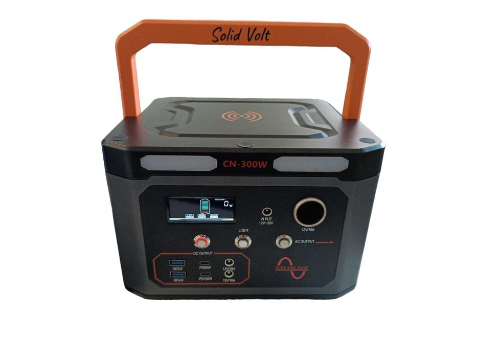 Statie portabila de incarcare/alimentare 300w, acumulator LifePO4 230V