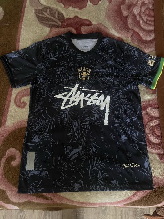 Tricou-Special Edition X Stussy X Brasil X Neymar (The Prince)