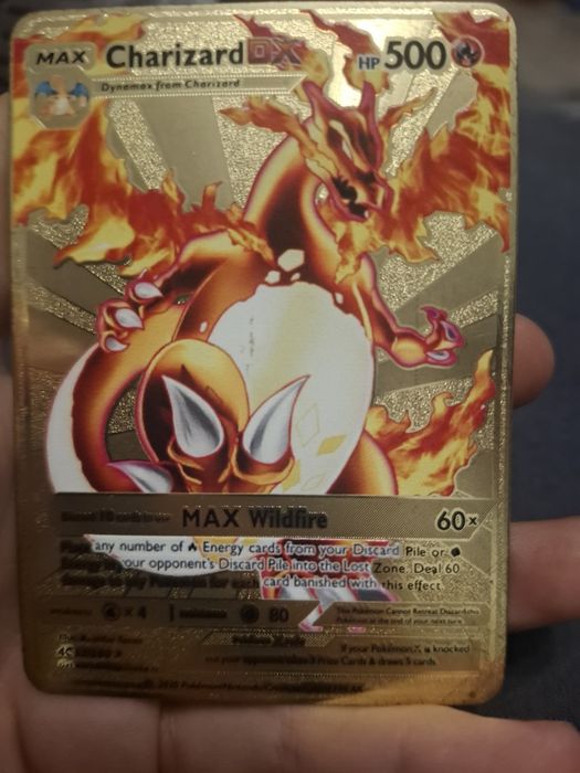 Charizard card aur