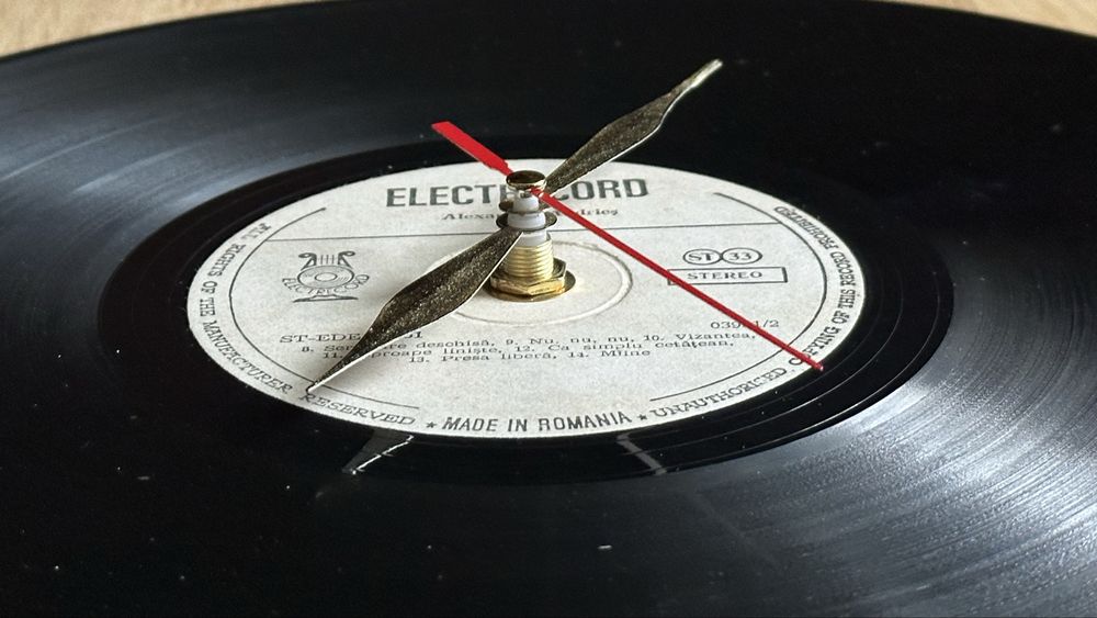 Ceas perete ceas vinil ceas ceasuri vinyl platan ceas disc ceas dj