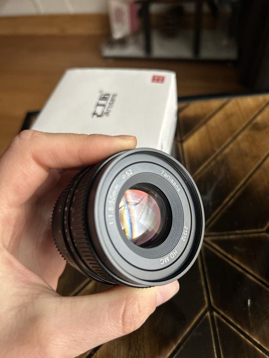 Обектив 7artisans 50mm f/1.8 Fuji Film FX Mount