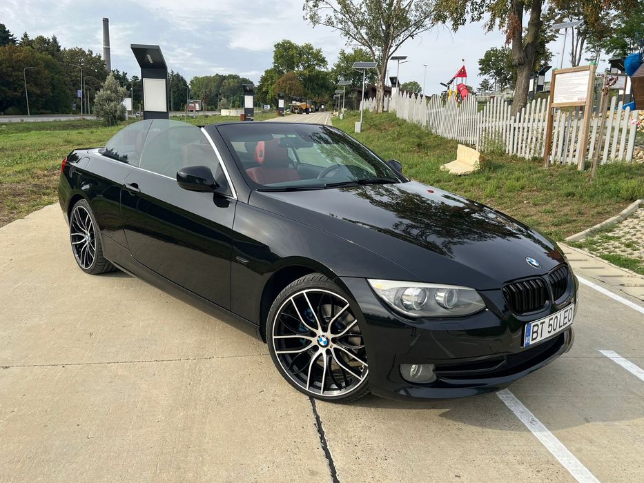 Bmw 320d e93 Cabrio / manuala / interior rosu