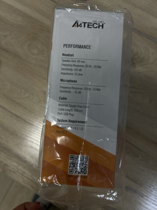 Наушники новые черные