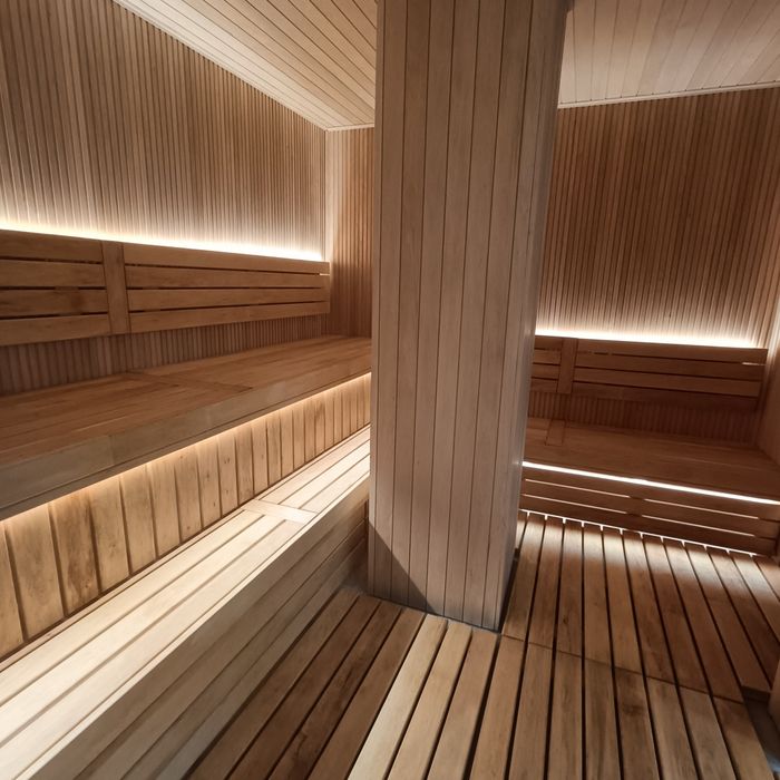 Отделка саун бань