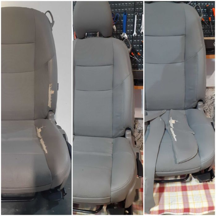 Tapiteria auto prin inlocuire material Reparatii Tapiteria Auto