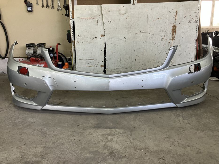 Предна броня за Mercedes C W204 AMG Мерцедес В204 АМГ 2011-2014г