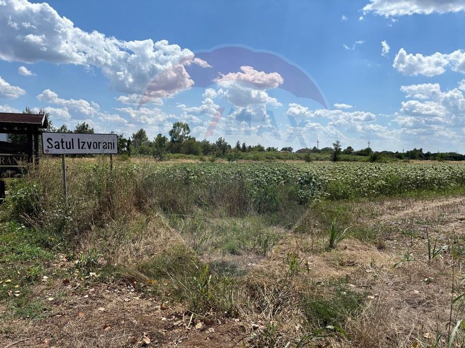 Teren extravilan Izvorani