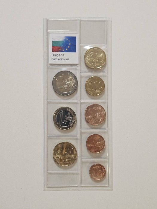 Комплект евромонети България