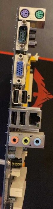 Placa de baza , procesor, ram si cooler procesor.