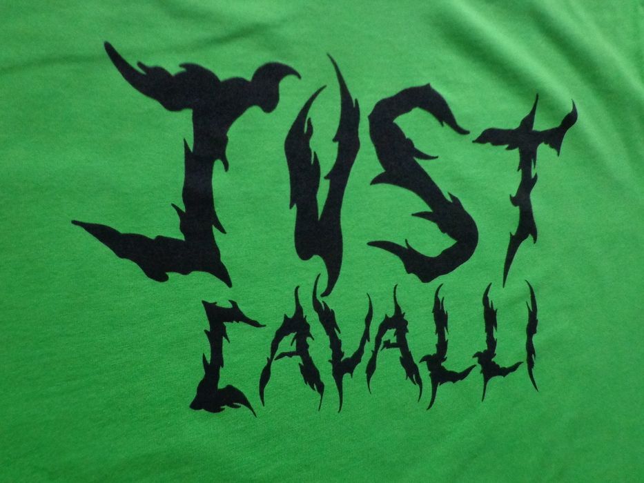 Мъжка тениска Just Cavalli logo print T-shirt размер XS