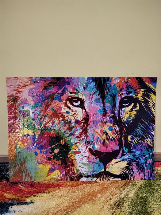 Tablouri puzzle neînrămate