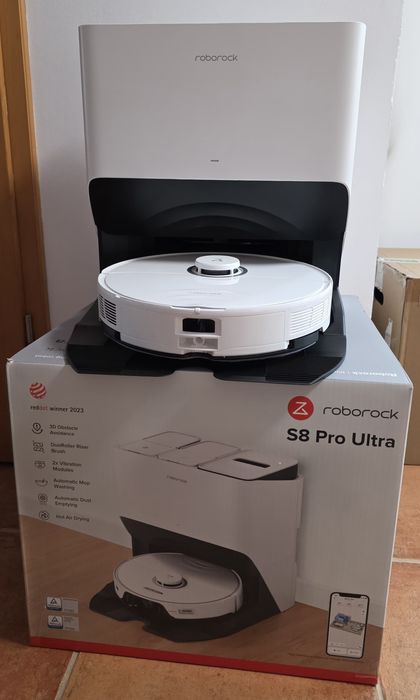 Roborock S8 Pro Ultra alb, ca nou, garantie la eMag