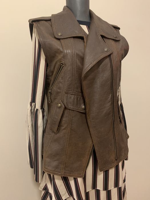 Оригинален кожен елек Foxbury traditional