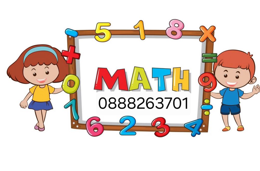 Уроци по математика от 3-ти до 7-ми клас. Индивидуални!