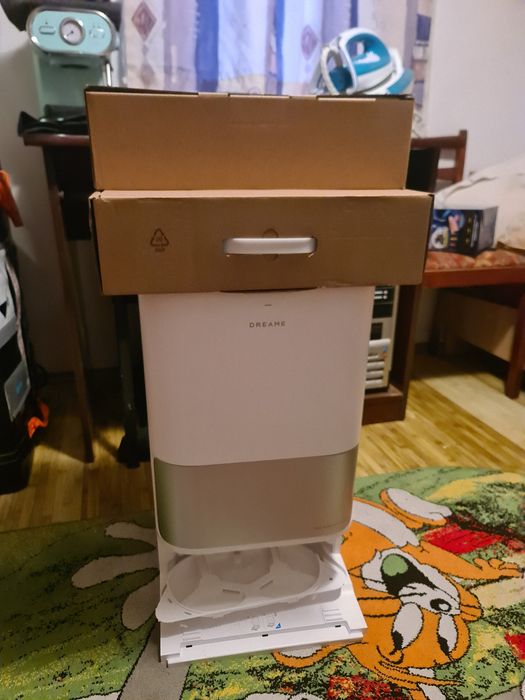 Vand stație de aspirare cu mop