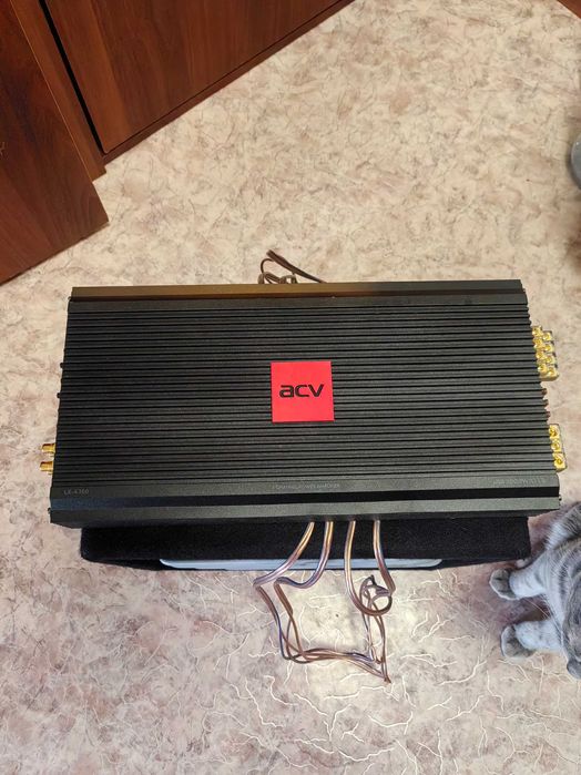 Сабвуфер и усилитель 4-ех канальный