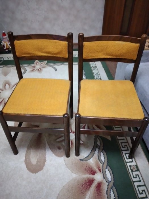 Мебель стулья из натурального дерева 6 штук