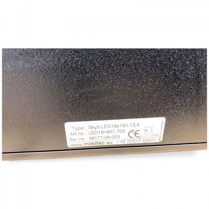 LED191601-702 Semn de destinație pentru autobuz, în față VOLVO, MOBITEC B7, B8, B9, B12 bus (2005-) VOLVO