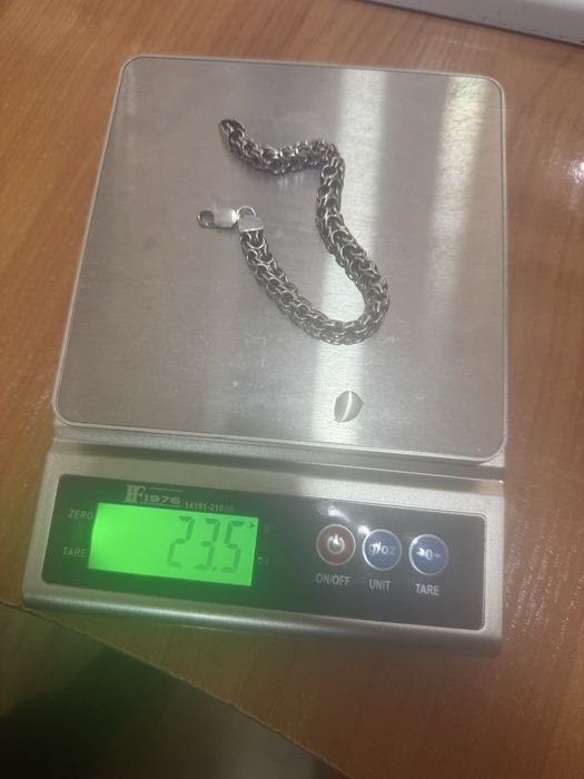 Kumush tros цепочка sotiladi 23gr