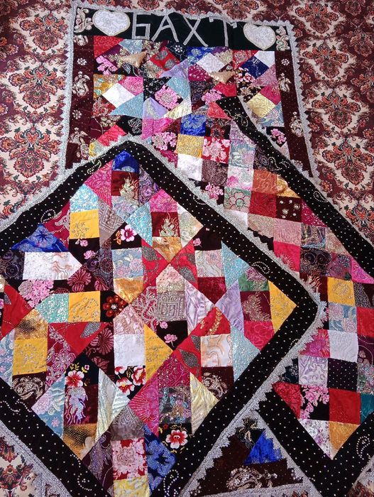 Sarpoga koʻrpacha dasturxon chimildiq tikamiz