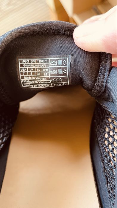 Pantofi slip-on UGG Libu Lite, Negru/ damă