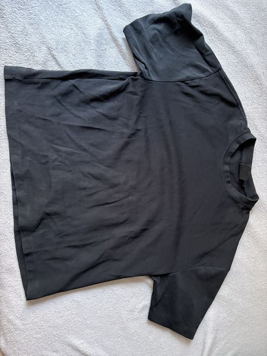 Tricou negru simplu Pull&Bear