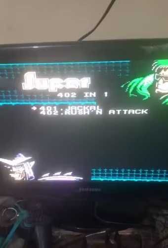 Discheta Retro consola TV 402 în 1 Fără Jocuri Repetate – Tehnologie Nouă 2026 (Famicom/Terminator)