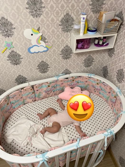 Продам бортики для детской кроватки