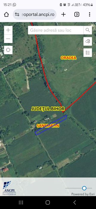 Teren 1780 mp!!Sanmartin,Oradea.