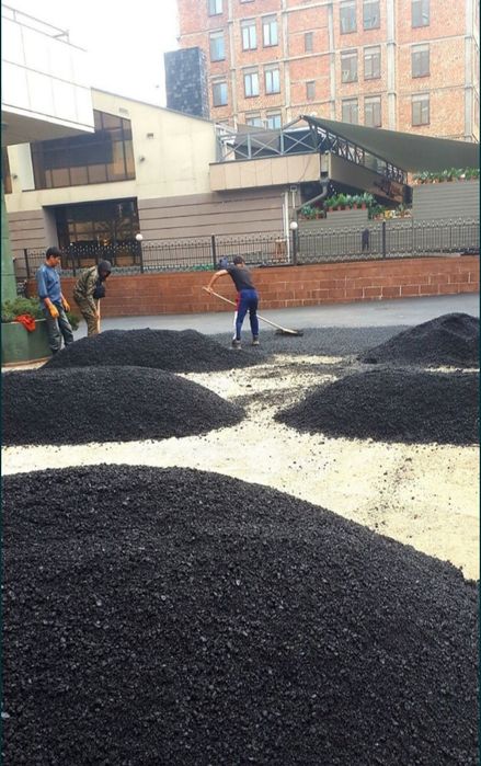 Укладка асфальта