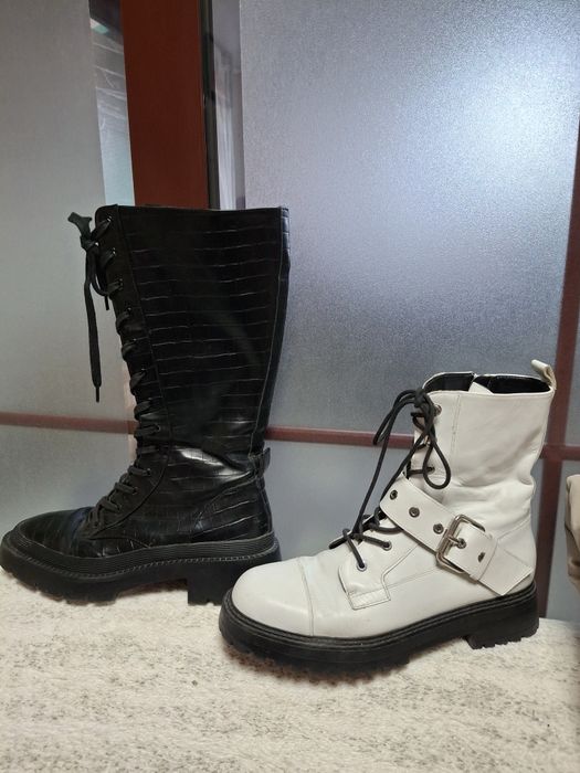 Боти стилни Zara  р40.Заедно 2бр