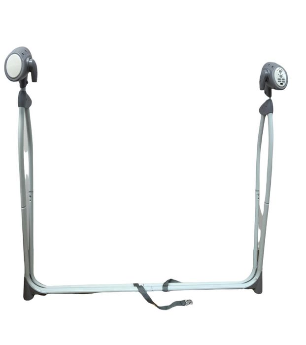 Patut electric cu functie de leagan balansare si muzica GRI 115x92x10