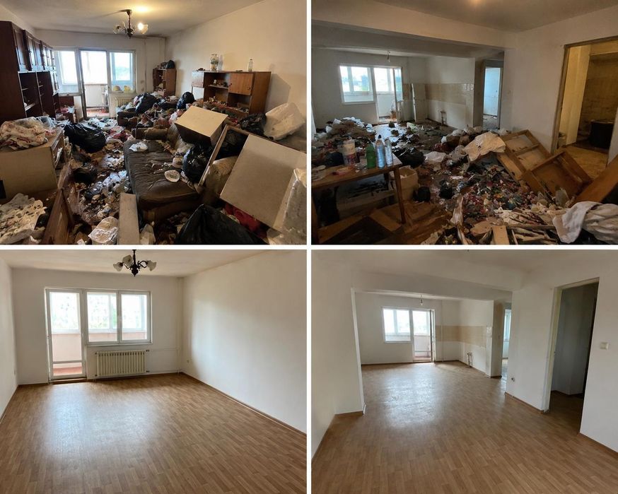 Debarasam moloz apartamente in bucuresti ilfov si împrejurări