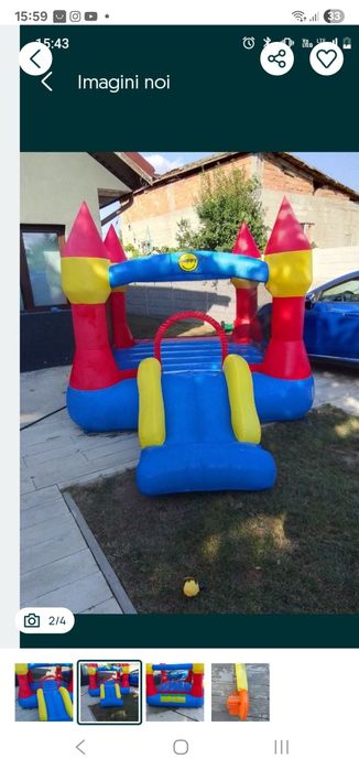 Închiriem bubble house,si saltea gonflabila 

• Dom transpar
